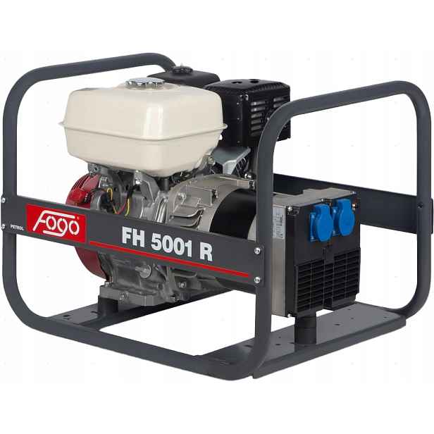 Benzínový generátor 4,2 kW přenosný jednofázový Fogo Fh 5001 R