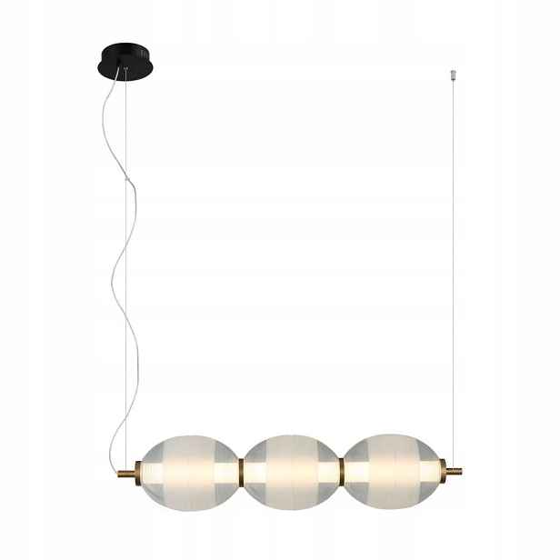 Závěsná Led lampa Lustr Rinot Bílá 22W 1200lm Moderní Italux