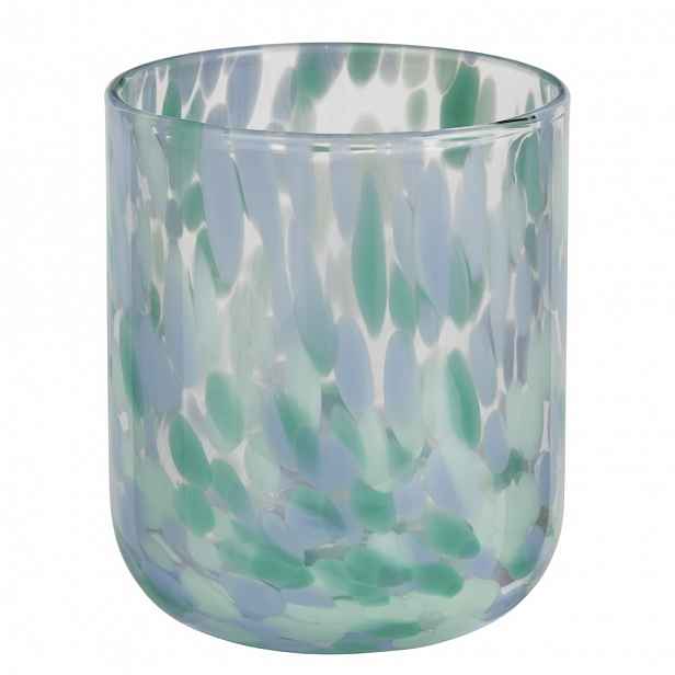 Butlers CONFETTI Sklenice 330 ml - tyrkysová