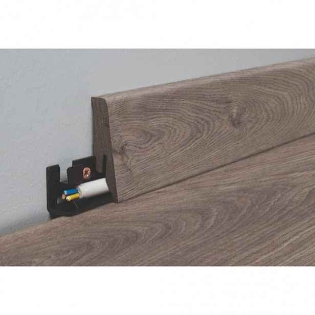 Lišta soklová Naturel hnědá, MDF, délka 260 cm, L58C8476