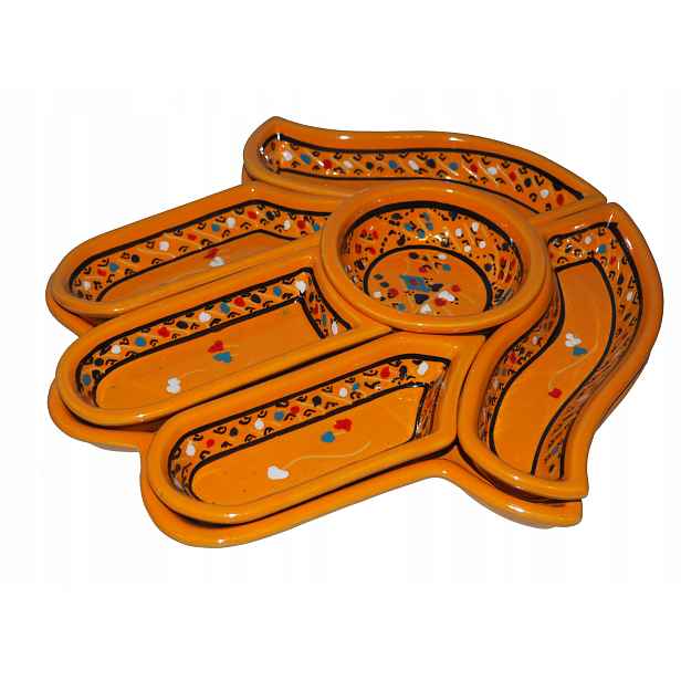 Mezze Set pro Mezze Meze Fatima Maroko Tunisko Hamsa