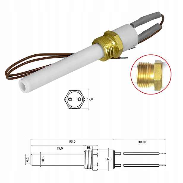 Zapalovač Kipi ohřívač pelet 250W keramický