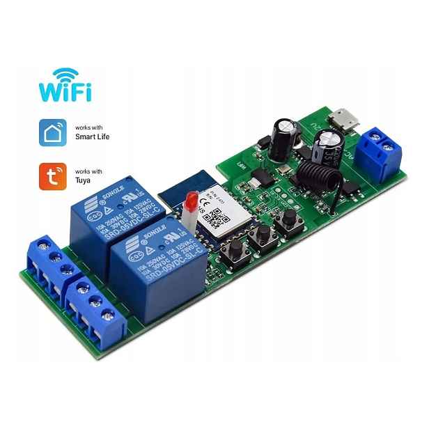 Ovládací modul wifi kompatibilní s Alexou Google Assistant