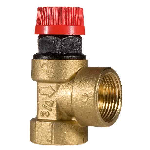 Pojistný ventil s vnitřním závitem 3/4'' - 3 bar