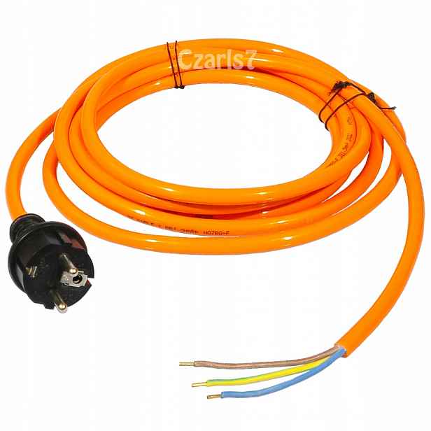 Polyuretanový Připojovací Kabel H07BQ-F 3x2,5 5 m
