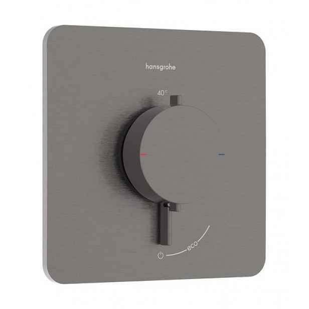 Sprchová baterie Hansgrohe Ecostat Comfort Q bez podomítkového tělesa kartáčovaný černý chrom 33712340
