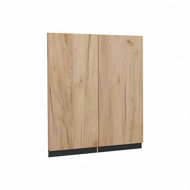 Vicco KUCHYŇSKÁ DVÍŘKA R-Line Zlatý mocný dub 59.2 x 59 cm nábytková čela pro závěsnou skříňku