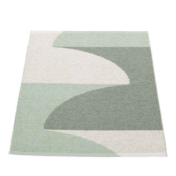 Zelený vnitřní a venkovní koberec 70x90 cm Hill Army Misty Mint – Pappelina