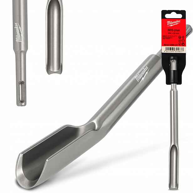 Dláto Sds Plus 250x22 mm Konkávní drážkovač Bruzdovač Drážkování Wv-p
