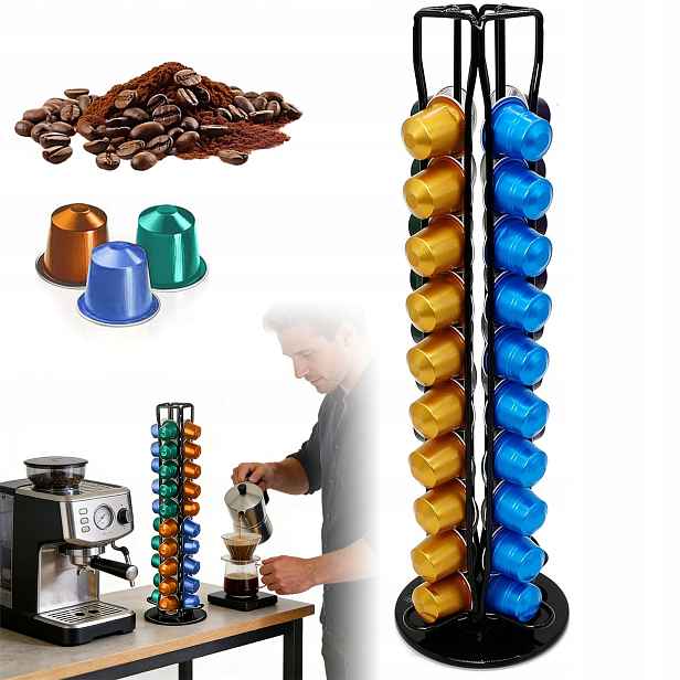 Stojan Na Kapsle Nespresso Pro Kávové Kapsle Organizér Zásobník