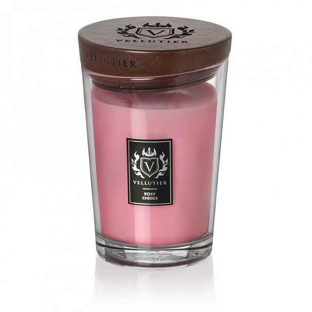 Vellutier Velká vonná svíčka Rosy Cheeks