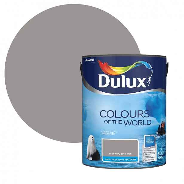 Dulux Barvy Světa Barva Nástěnná Grafitová Soumrak 5L