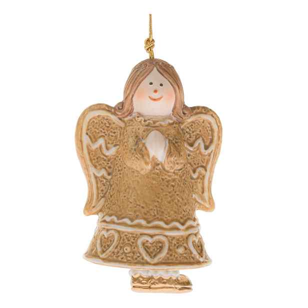 Keramická vánoční ozdoba 8 cm Angel – Dakls