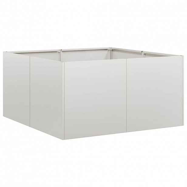 vidaXL Truhlík 80x80x40 cm z nerezové oceli