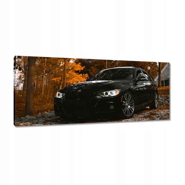 Obrazy 100x40 Černé Bmw Podzim