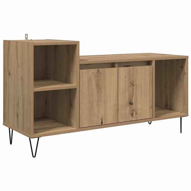 vidaXL Televizní skříň 100 x 35 x 55 cm Artisanový dub