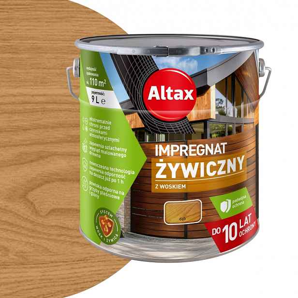 Altax Impregnát pryskyřičný 9L Dub