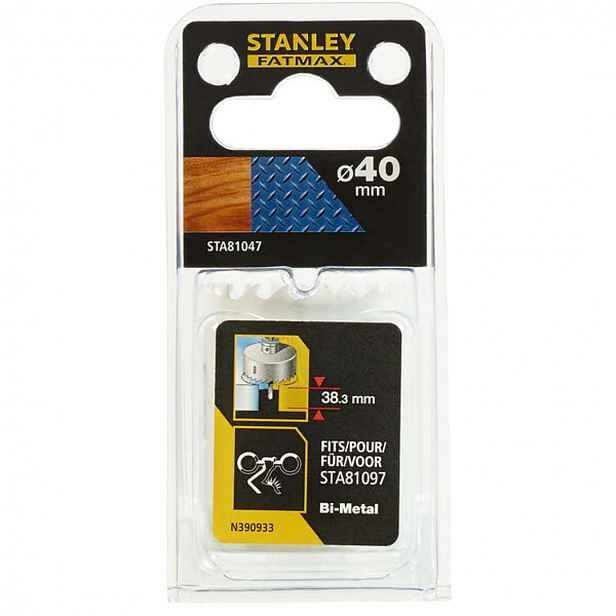 Stanley - Vrtací korunka, průměr 40 mm STA81047-XJ