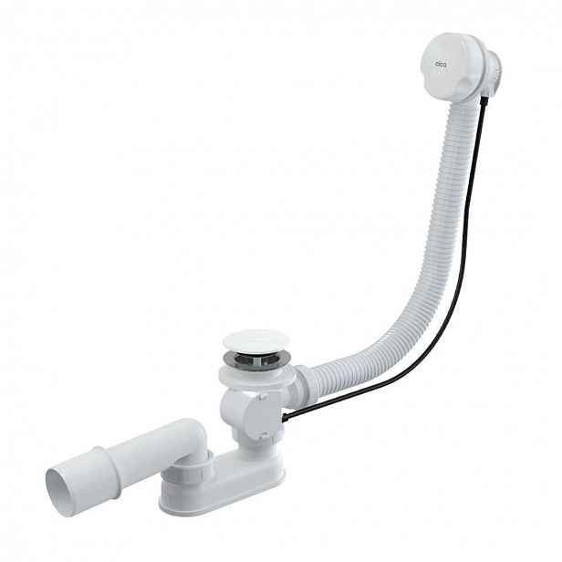Alca - Vanová odtoková a přepadová souprava, délka 1200 mm, bílá A51BM-120