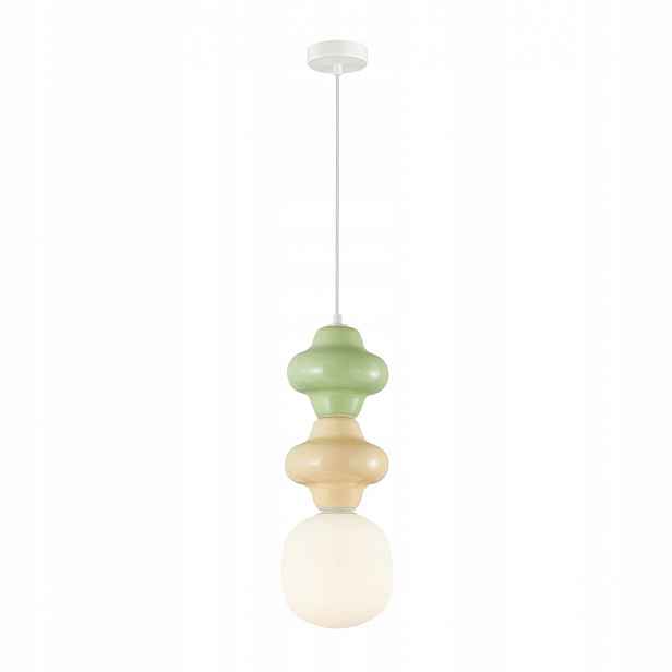Závěsná lampa Žlutý závěs Latera E14 40W Moderní Keramika Kov Italux