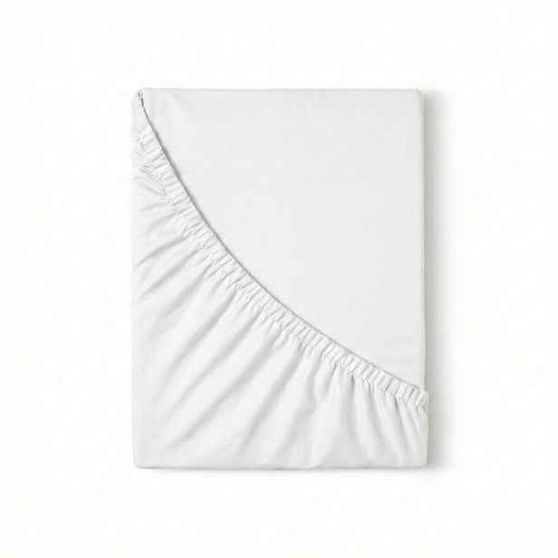 Jersey prostěradlo s lycrou DeLuxe 120x200 bílé