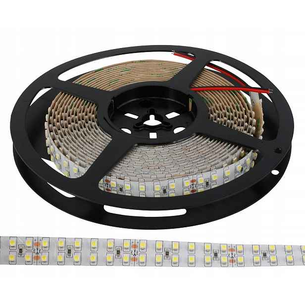 Led Páska Bílá Studená 5,0 m, 3528/1200, DC 24V, TC-W240-3528-24/IP20 Talvic