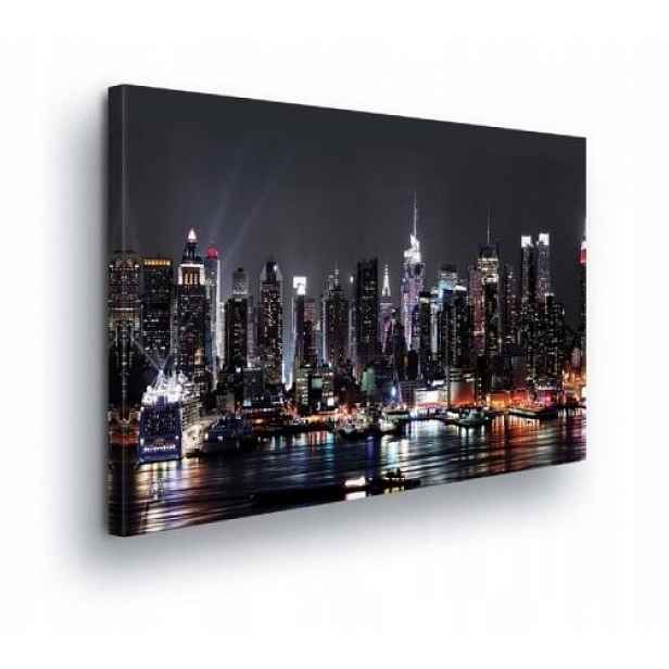 Obraz Město Manhattan Plátno Do Obývacího Pokoje Ložnice Koupelny Moderní 100x70