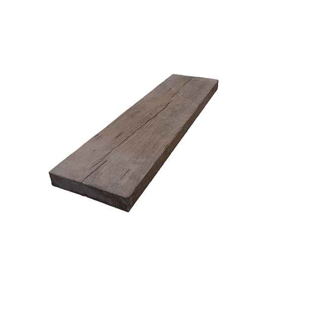 Dlažba betonová Presbeton BARK 7 reliéfní prkno hnědá/černá 250×890×50 mm