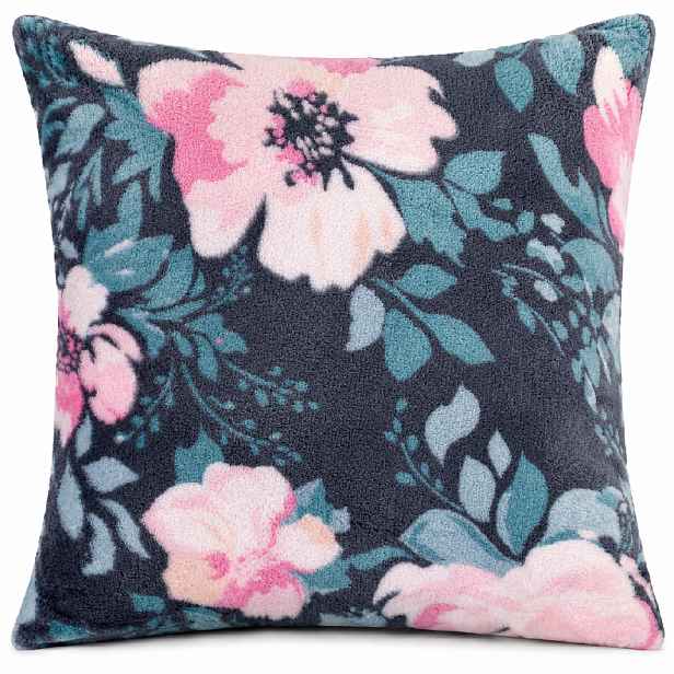 Povlak na polštář FLORETTE růžová 40x40 cm, mikrovlákno