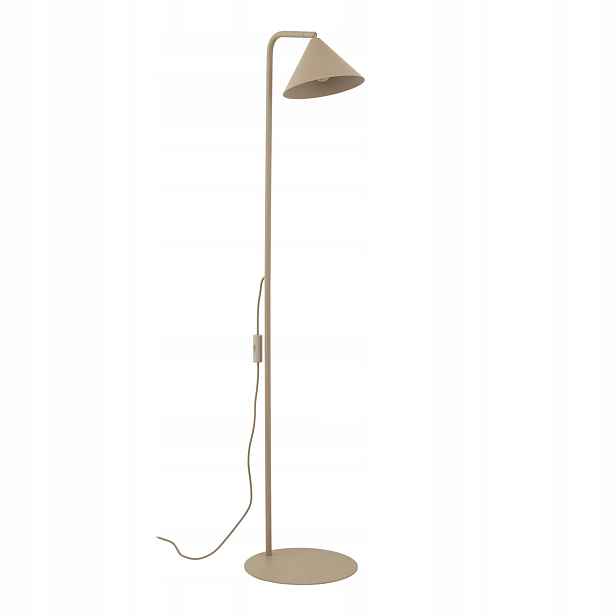 Stojací lampa Podlahová béžová Cono Moderní kov 141 cm loft Tk Lighting