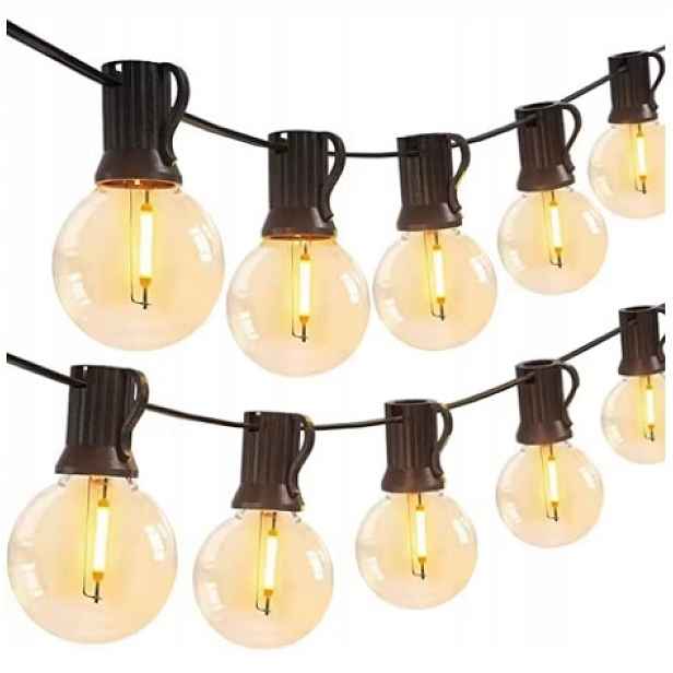Zahradní girlanda Topdie HJ-15L 50 Led IP44 17 m