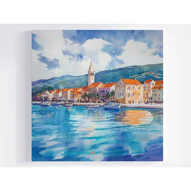 Obraz Na Plátně Canvas Město Chorvatsko Jižní Dalmácie Pohled 50x50