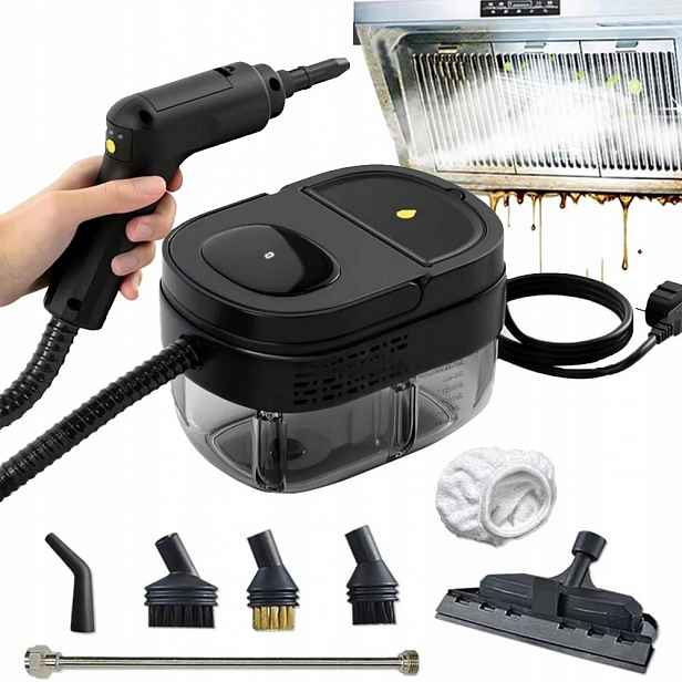Parní Čistič Oken Parní Čistič 3 Bar 1600 ML 2500 W 1.5 M Parní Hadice