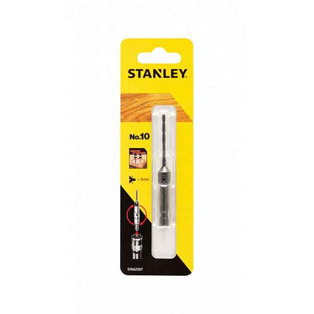Stanley - Vodící vrták se záhlubníkem, průměr 10 mm STA62507-XJ