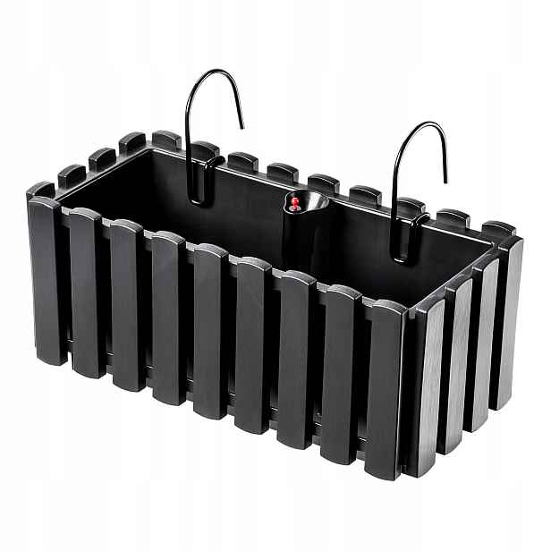 Balkonový Truhlík Rukojeti 38 Cm Antracit