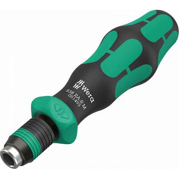 Držák bitů 1/4 palce s ráčnou Wera Rapidaptor 838 Ra R M 1 Ks