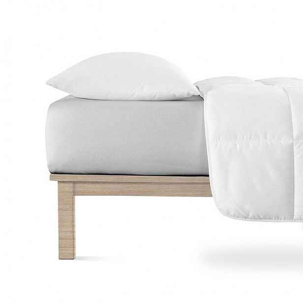 Napínací prostěradlo jersey s elastanem šedé 90 x 200 cm