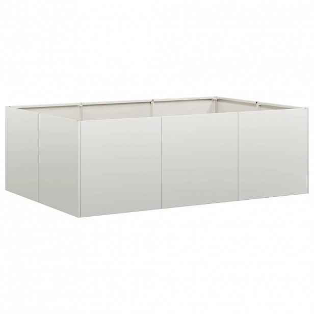 vidaXL Truhlík 120x80x40 cm nerezová ocel
