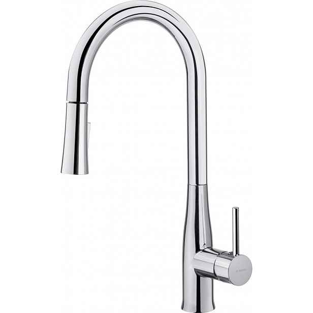 DEANTE - Lukrecja chrom - Dřezová baterie, výsuvná BDH_072M