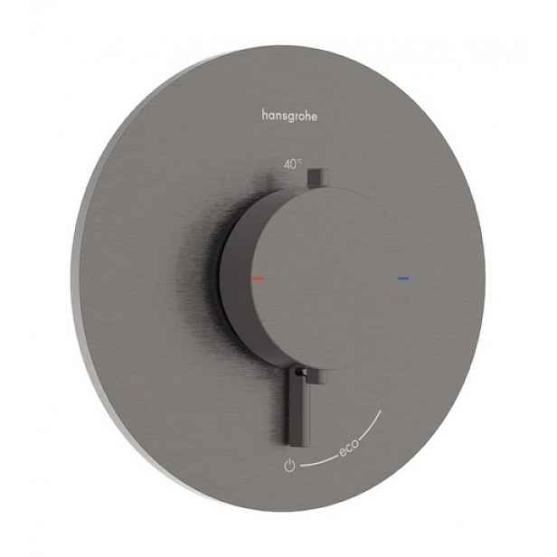 Sprchová baterie Hansgrohe Ecostat Comfort S bez podomítkového tělesa kartáčovaný černý chrom 33714340