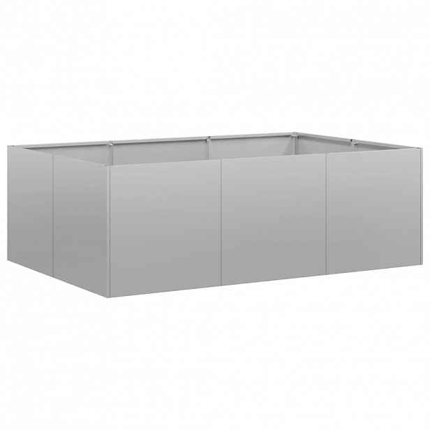 vidaXL Truhlík 120x80x40 cm pozinkovaná ocel