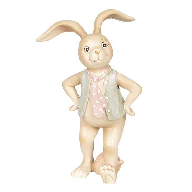 Dekorace králičí chlapec - 9*7*15 cm Clayre & Eef
