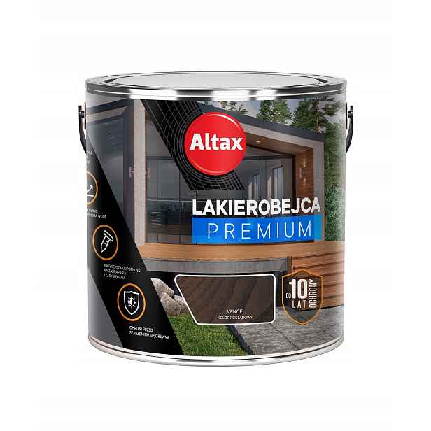 Lakovna Altax 2,5 l, hnědý lesk