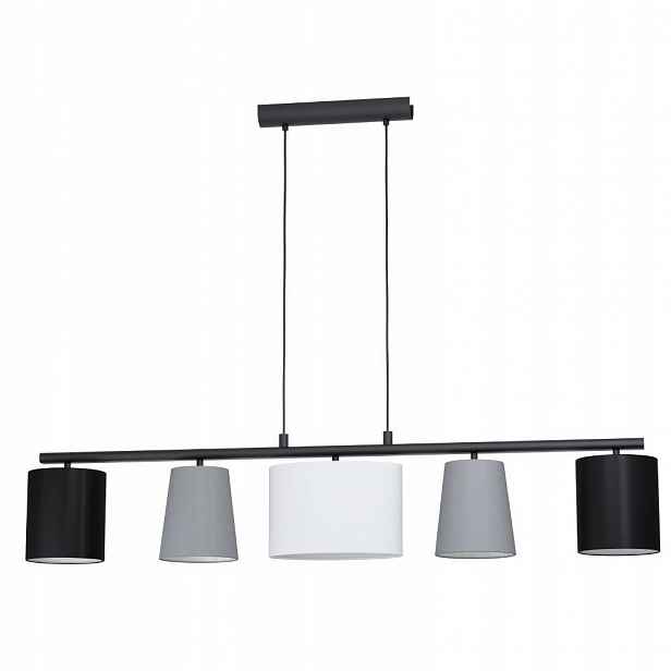 Eglo Almeida 1 98588 stropní závěsná lampa 5x25W/E14 lustr stínidlo