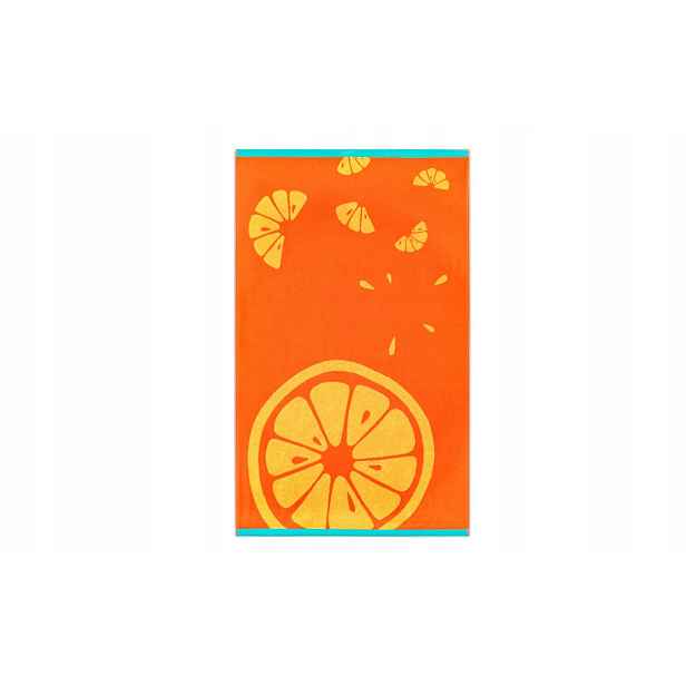Plážová osuška 100x160 Orange pomeranč Zwoltex 23