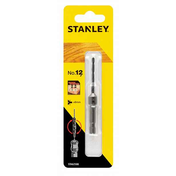 Stanley - Vodící vrták se záhlubníkem, průměr 12 mm STA62508-XJ