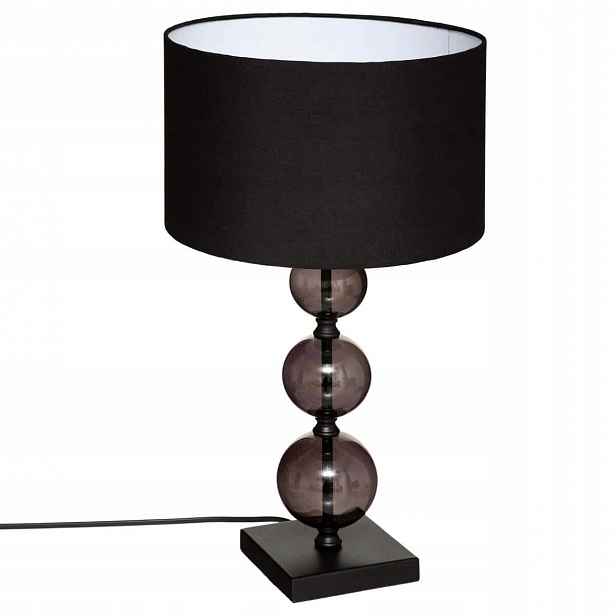 Stolní lampa Alma, výška 52 cm, černá