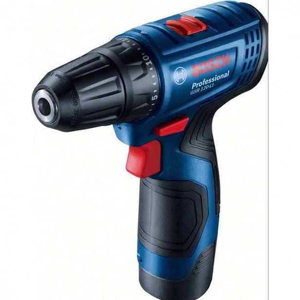 Bosch - 12V AKU vrtací šroubovák, 2x aku 2,0 Ah, nabíječka, s příslušenstvím 06019G8002