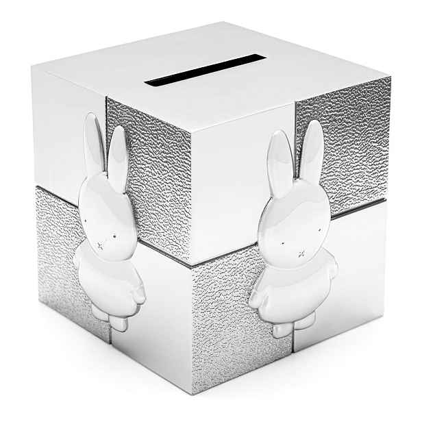 Kasička Cube Miffy – Zilverstad