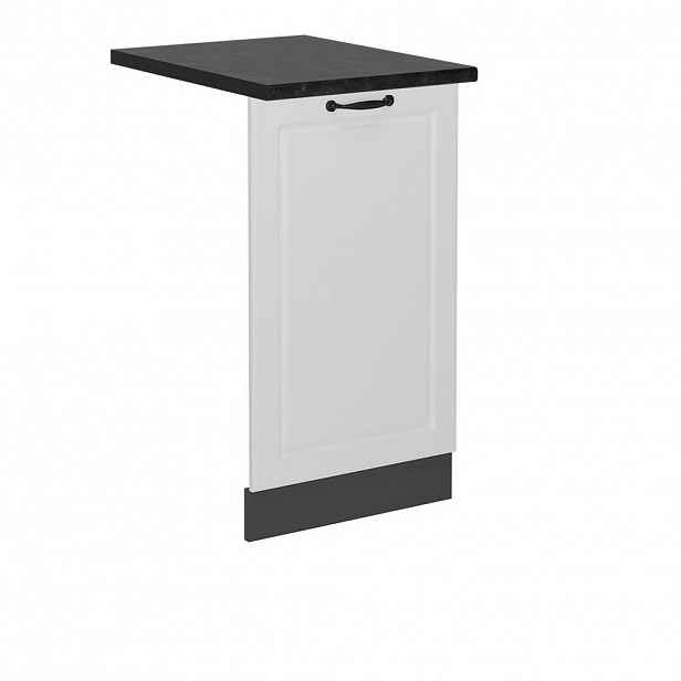 Vicco ČELNÍ PANEL MYČKY R-Line Bílý venkovský dům 45 cm , PD Antracit